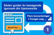 Sådan guider du besøgende igennem din hjemmeside