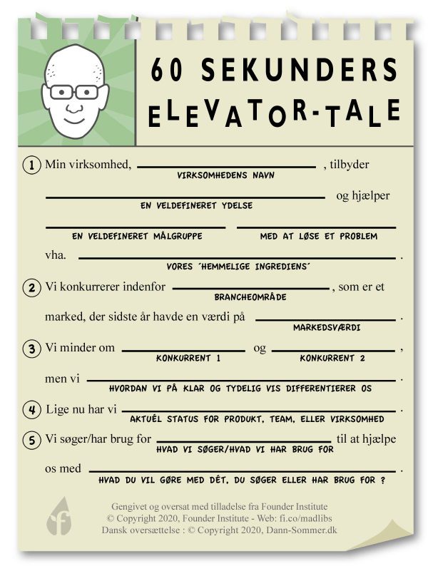 ´Elevator-talen´ - Udvidet version